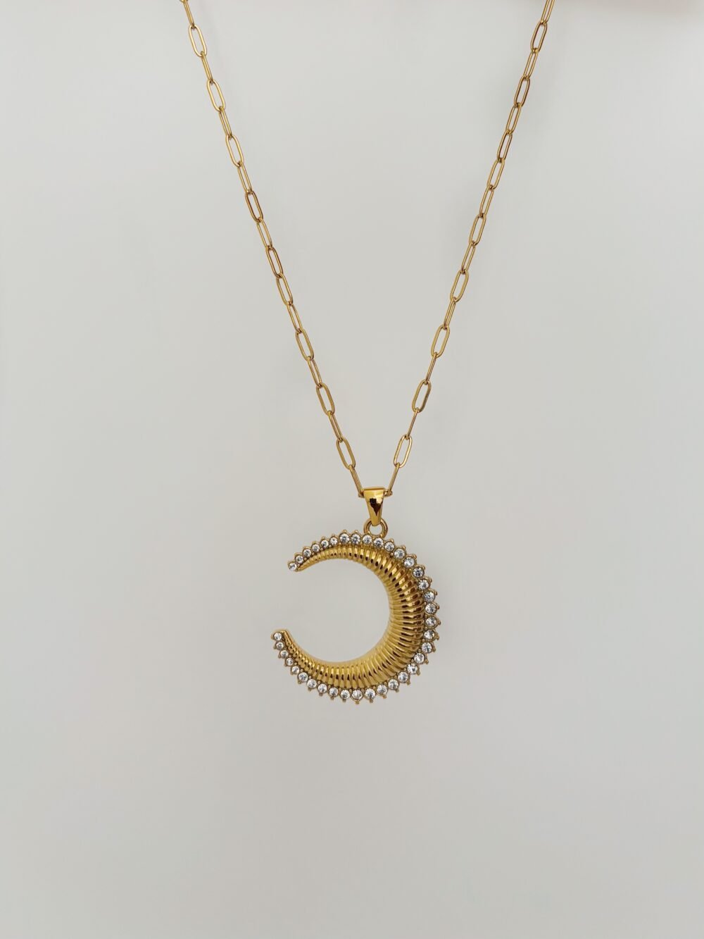 Cres Necklace.         DJN05 - Image 2