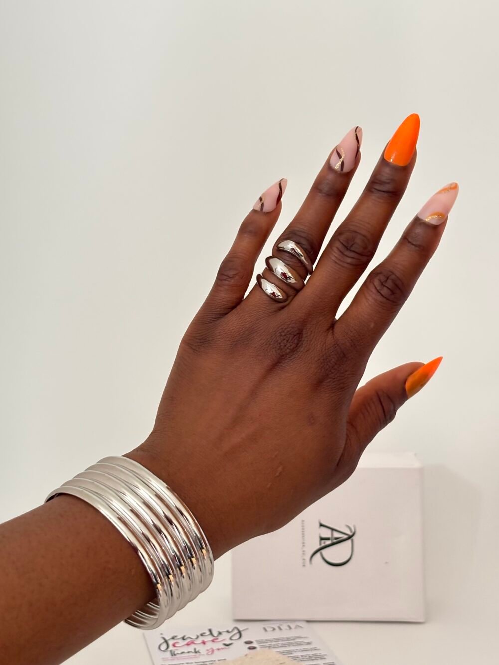 DJR01. Double dome ring - Image 2