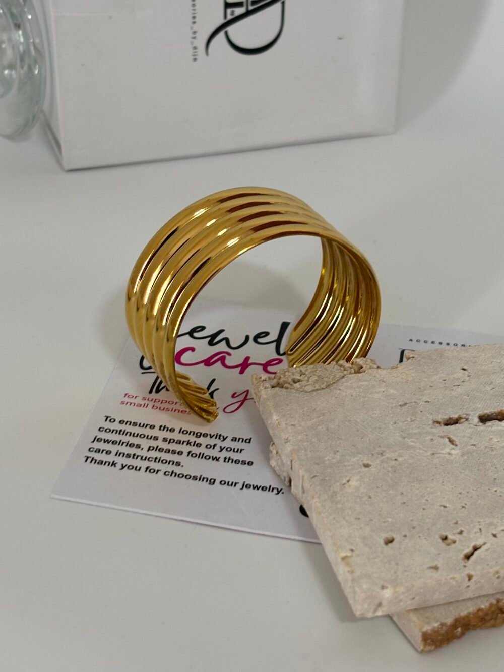 Lily cuff gold.  DJB13 - Image 5