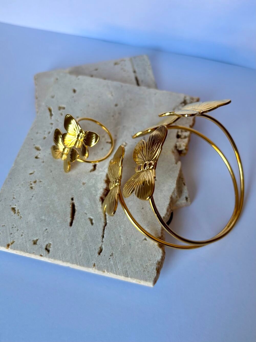 Butterfly bangle and ring.  DJBS14 - Image 6
