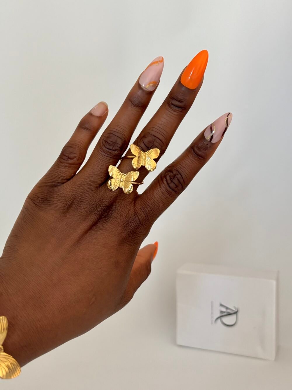 Butterfly bangle and ring.  DJBS14 - Image 3